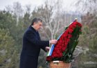 President Shavkat Mirziyoyev honored the memory of Islam Karimov