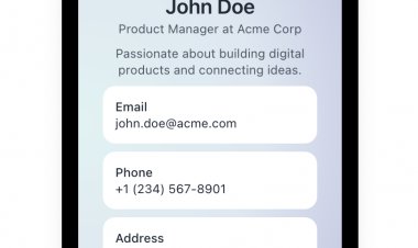 Digital Business Card | Create Your Free vCard Online